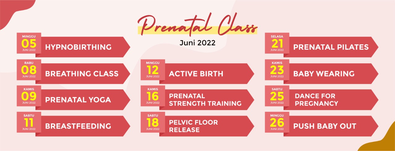 Jadwal Prenatal Juni
